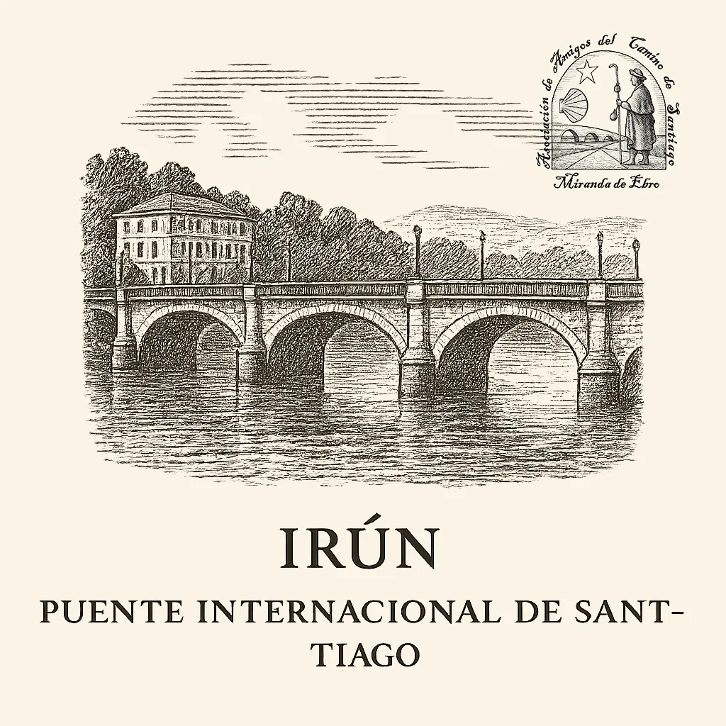 Puente Internacional de Santiago en Irún