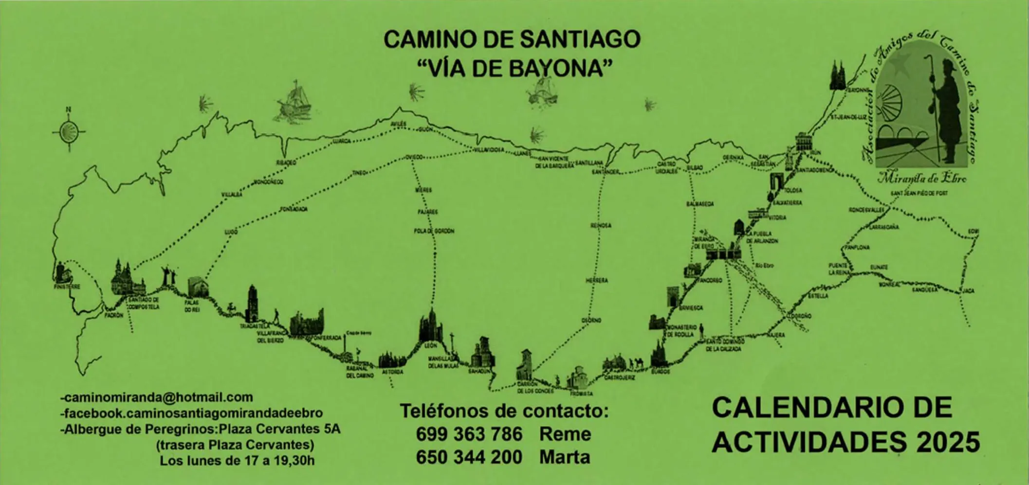 Portada Calendario de actividades 2025